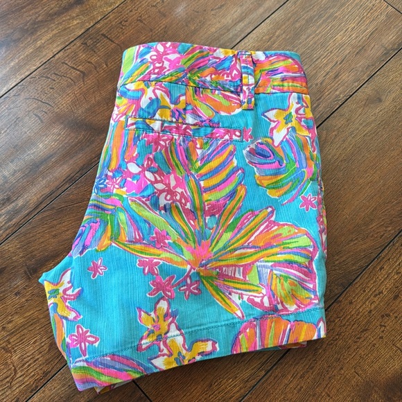 Tropical Print Women's Shorts